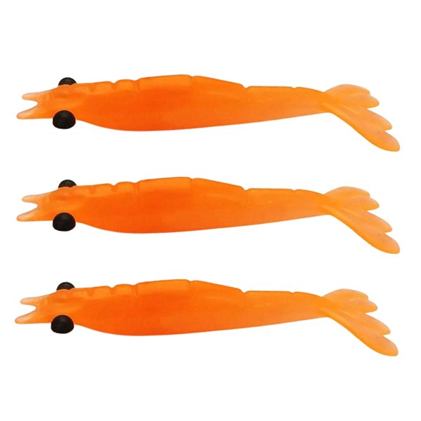 Isca Camarão Monster 3X Big M / 12Cm - 2Un