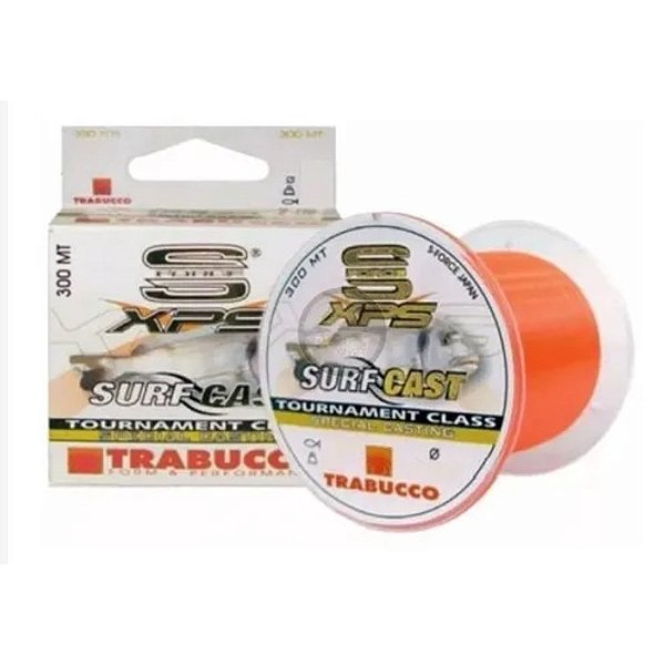 Linha Mono Trabucco - S-Force XPS Surf Cast Laranja - 300m