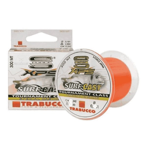 Linha Mono Trabucco - S-Force XPS Surf Cast Laranja - 300m