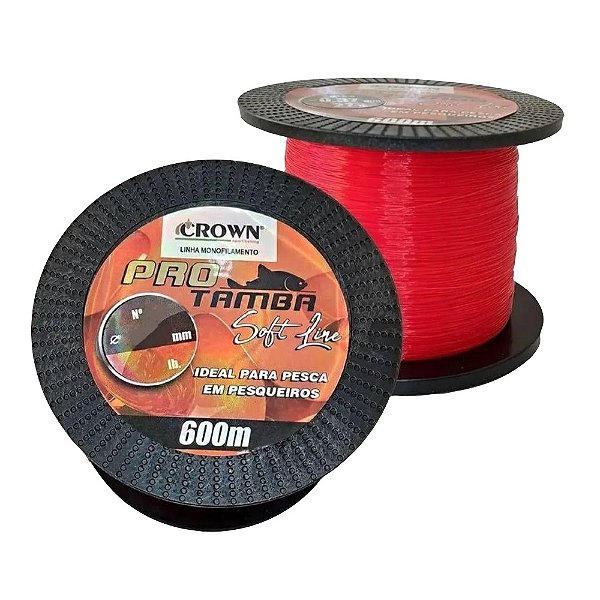 Linha Mono Crown Pro Tamba Orange - 600m