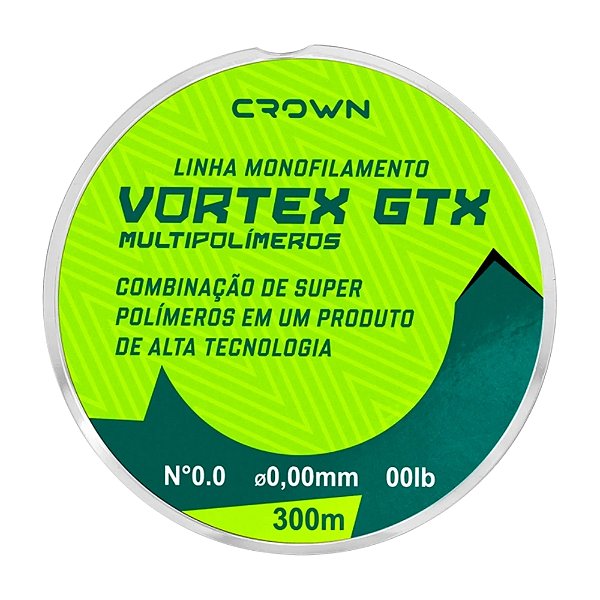 Linha Mono Crown Vortex GTX - 300m