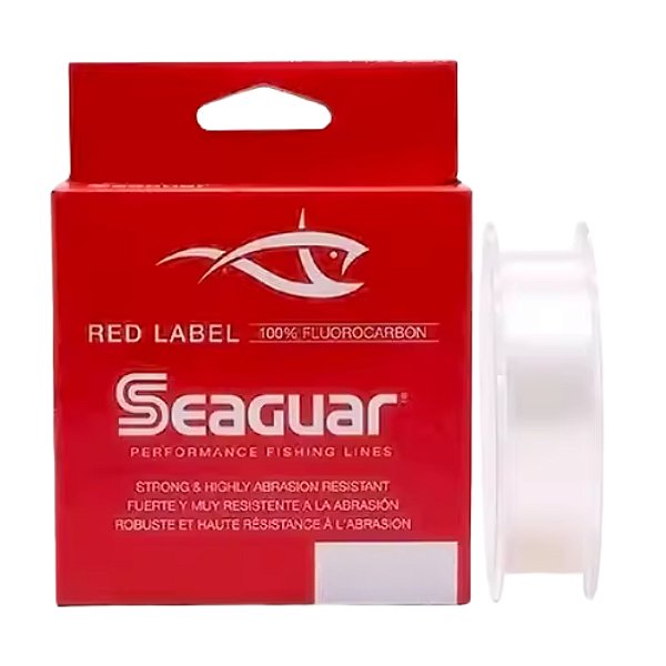 Linha Fluorcarbon Seaguar Leader Red Label / 183m
