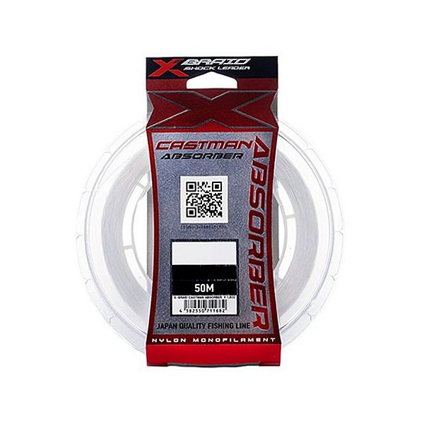 Linha Fluorocarbon X-Braid Castman Absorber - 50m