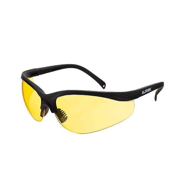 Oculos de Protecao AUROK - Amarelo
