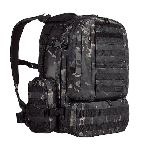 Mochila Invictus Defender - Camuflado Warskin Black