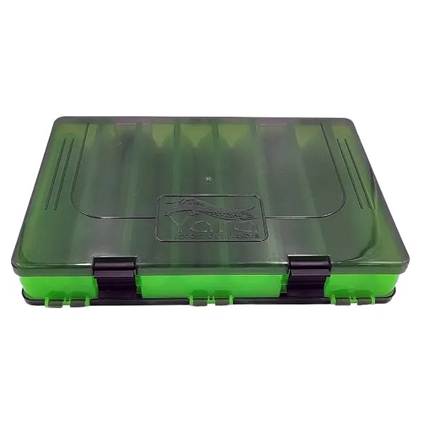 Estojo Yara Duplo Colorido - Verde