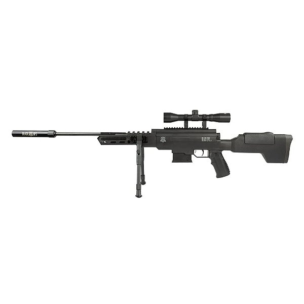 Carabina Rossi Black Ops Gas Ram c Luneta 5,5mm