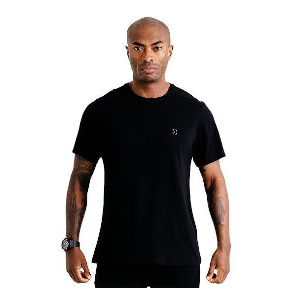 Camiseta Invictus Piquet Comfort - Preto