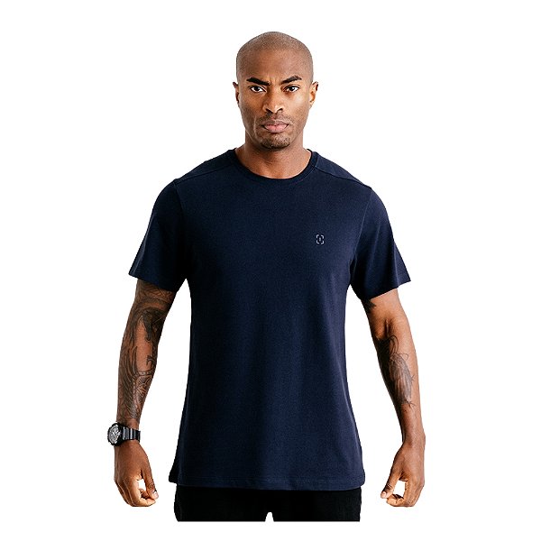 Camiseta Invictus Piquet Comfort - Azul