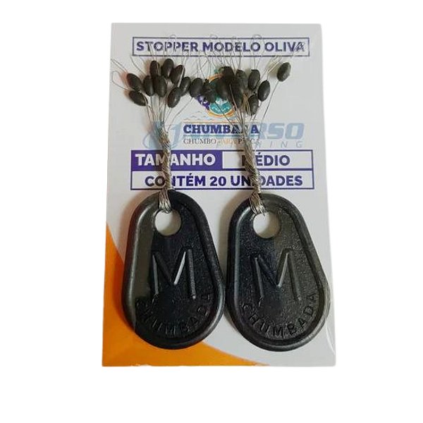 Stopper Modelo Oliva  Chumbada Oficial - M