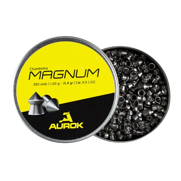 Chumbinho Aurok Magnum 5.5mm - 250Un