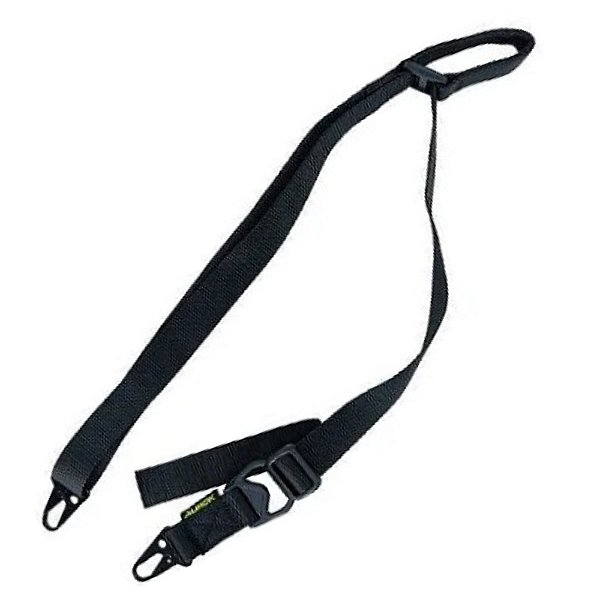 Bandoleira Aurok Tática 1 e 2 Pontas - Preta