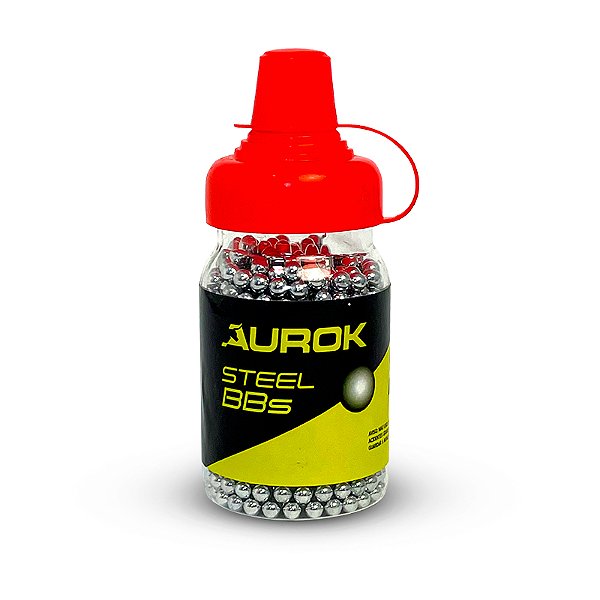 Esfera de Aço 4,5MM AUROK - Cromada - 1000UN