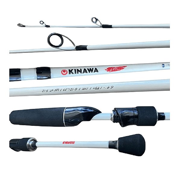 Vara Rapala - Okinawa 5 12 Lbs 6 4 (1,93m) - Carretilha