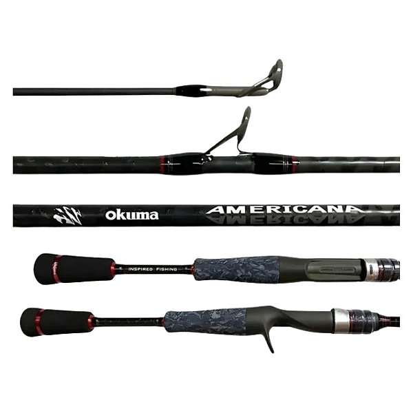 Vara Okuma Americana 6 14Lb - 5 6Lbs (1,67m) Carretilha