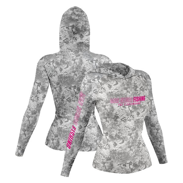Camiseta Mar Negro Sublimada Capuz - Clear