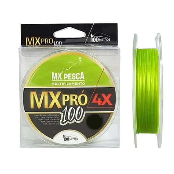 Linha Multi MX Pro X4 - Verde Limão - 100m