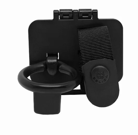Porta Tonfa Belica Movel - Preto