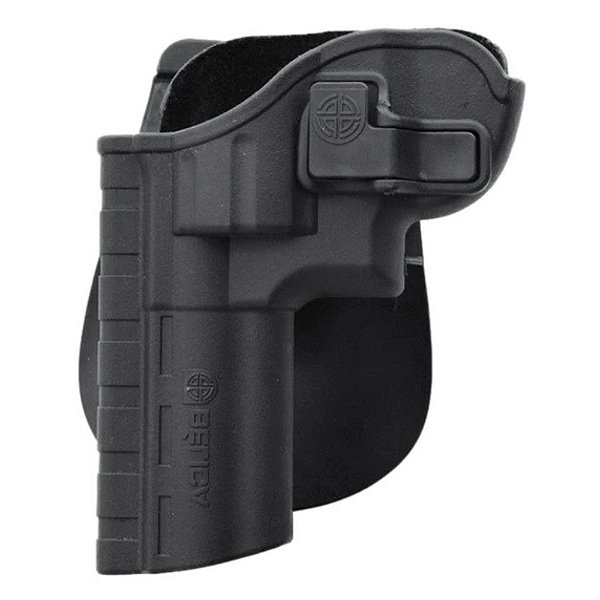 Coldre Bélica Revolver 8T I Paddle Canhoto - Preto