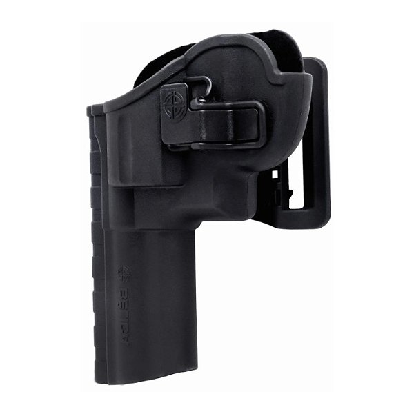 Coldre Bélica Revolver 8T I Passador Canhoto - Preto