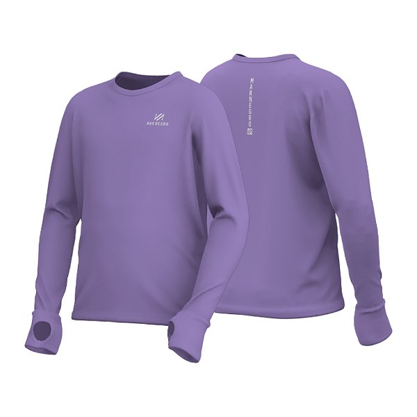 Camiseta Mar Negro Poliamida - Violeta - Infantil