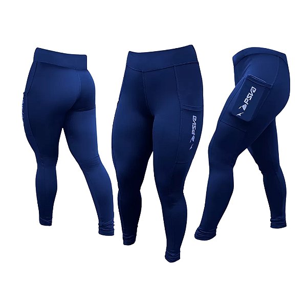 Legging Presa Viva Ref 02 - Marinho