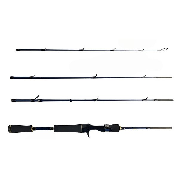 Vara Daisen Kitsune Travel 6 12Lbs 6 0 (1,80m) - Carretilha - 4 Partes