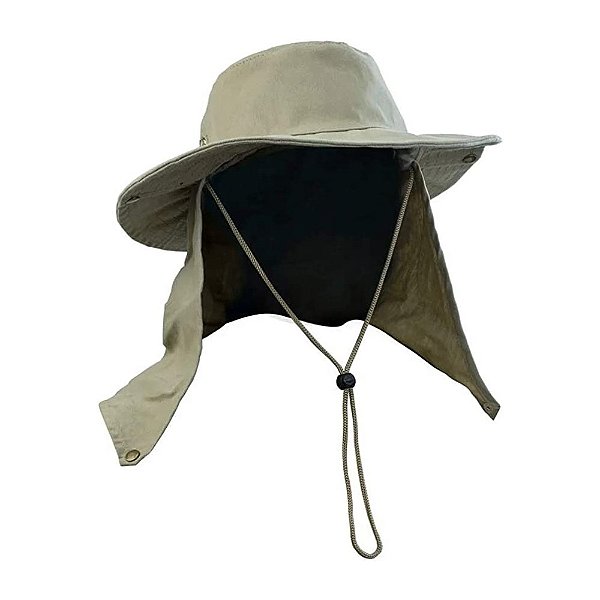 Chapeu Joga com Protecao - Caqui