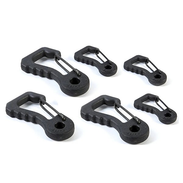 Kit Mosquetao Shotgun - Preto