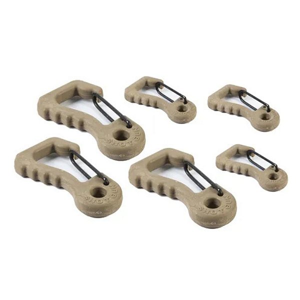 Kit Mosquetao Shotgun - Tan