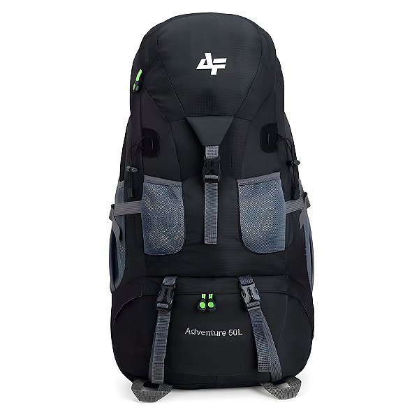 Bolsa Albatroz Trekking BLSDC - 50 Litros - Preta