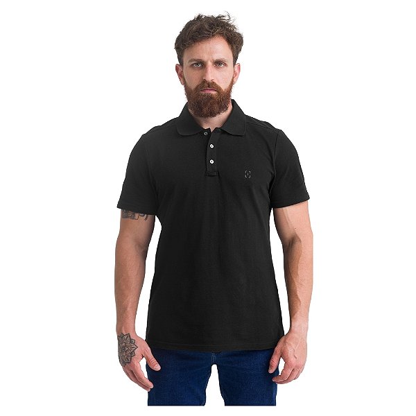 Camisa Polo Invictus Division Light - Preto