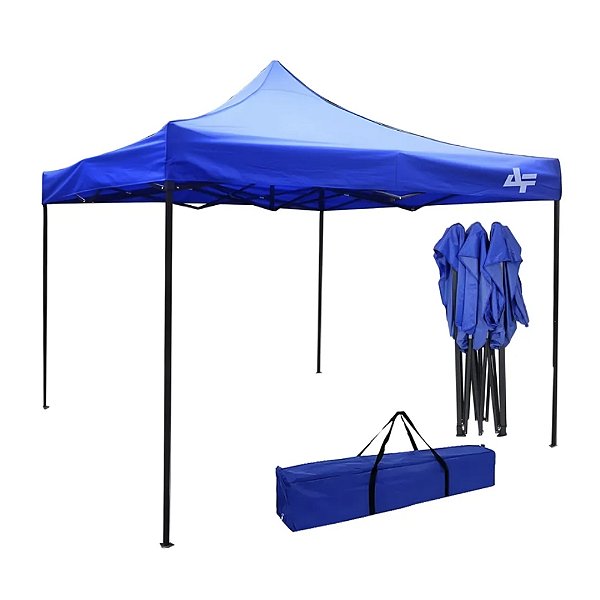 Tenda Gazebo Articulado Albatroz GB-3031 Marinho 3X3m