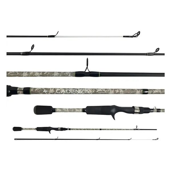 Vara Albatroz Cadenza Camu C602 - 8 17Lbs 6 0 (1,83m) Carretilha - 2 Partes