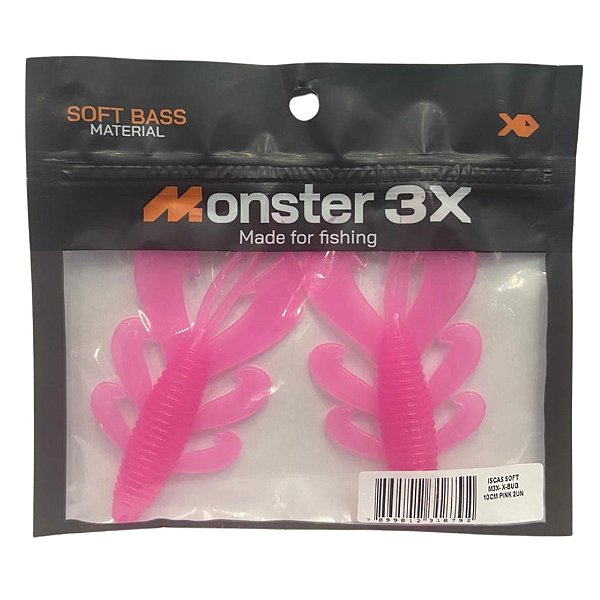 Isca Monster 3X X-Bug / 10Cm - 2Un