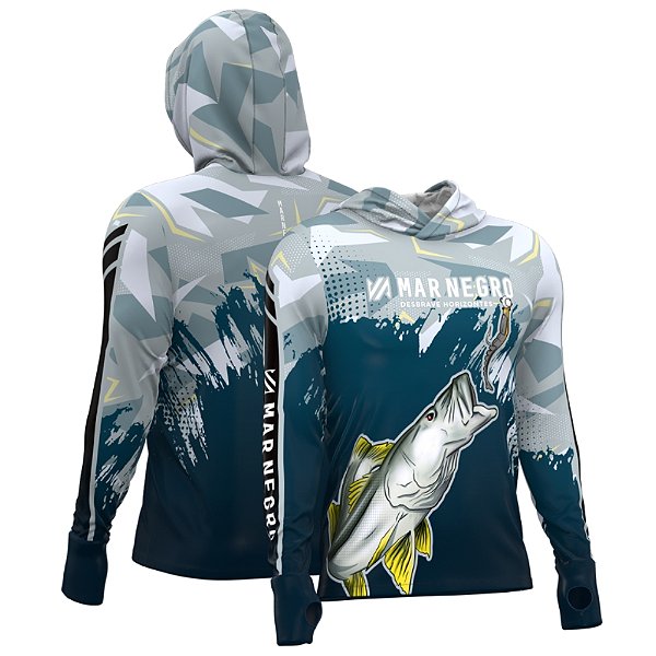 Camiseta Mar Negro XP Protection Capuz Sublimada - Snooke