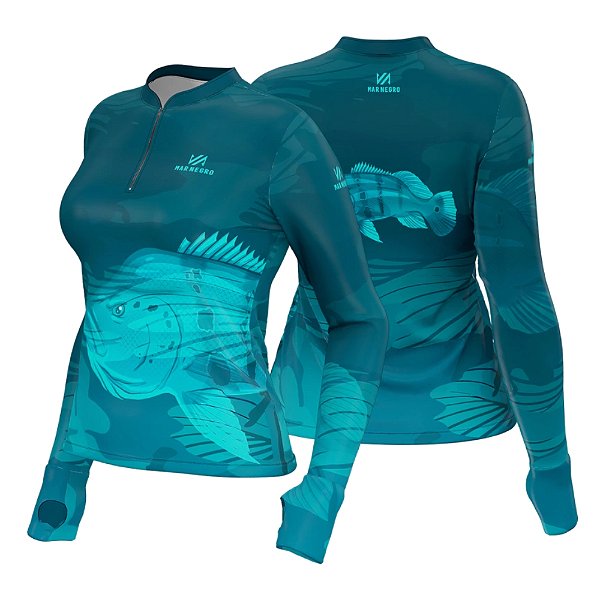 Camiseta Mar Negro Sublimada - Tucuna Tiffany