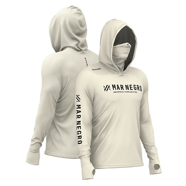 Camiseta Mar Negro XP 360 Capuz Poliamida - Off White
