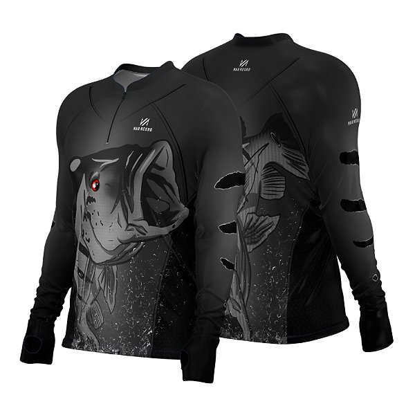 Camiseta Mar Negro Premium Flex - Tucunare Açu