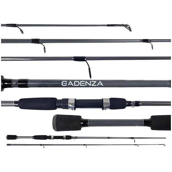 Vara Albatroz Cadenza S602 - 10 20Lbs / 6 0 (1,83m) Molinete - 2 Partes