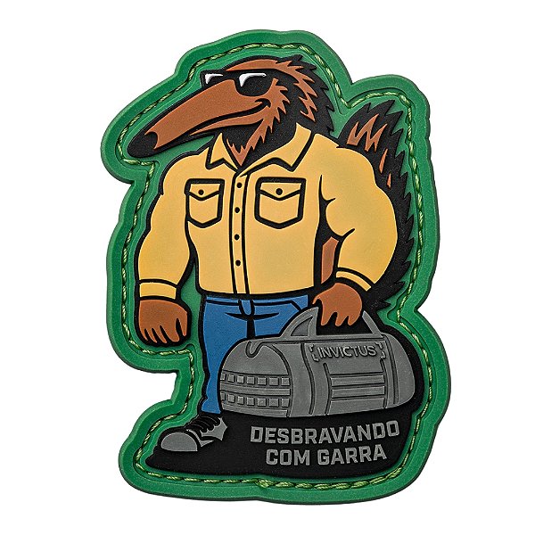 Patch Invictus Alpha Tamandua Bandeira