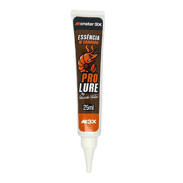 Essência Pro Lure Monster 3X para Isca Soft Bait - Aroma de Camarao - 25ml