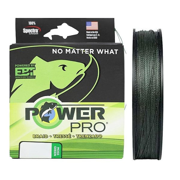 Linha Multi Shimano Power Pro 4X 275m - Verde