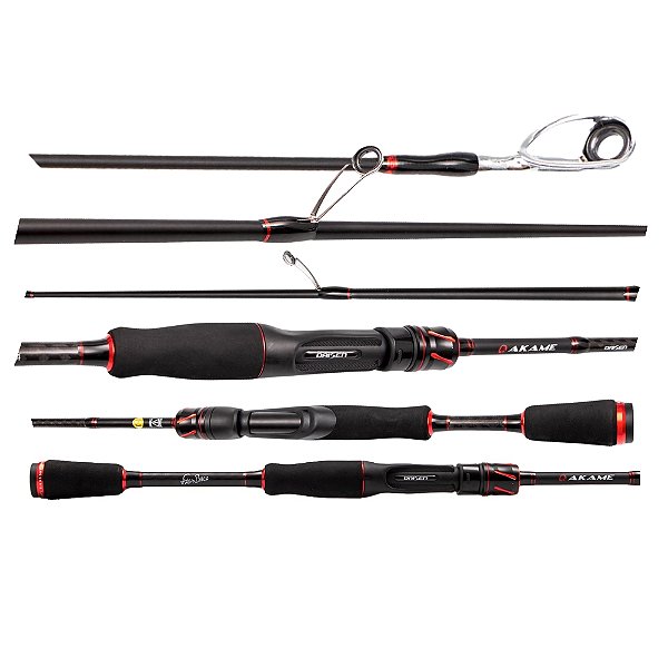 Vara Daisen Akame 7 14Lbs6 0 (180m) - Molinete (2 Partes)