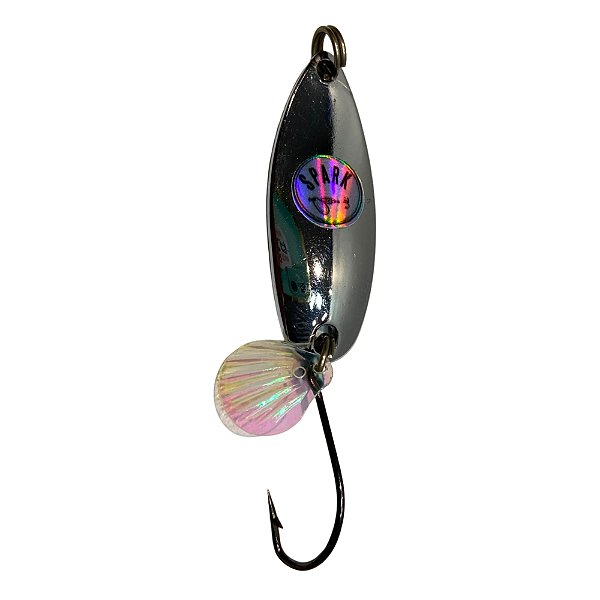 Isca Spark Spinner Colher Escama - Silver