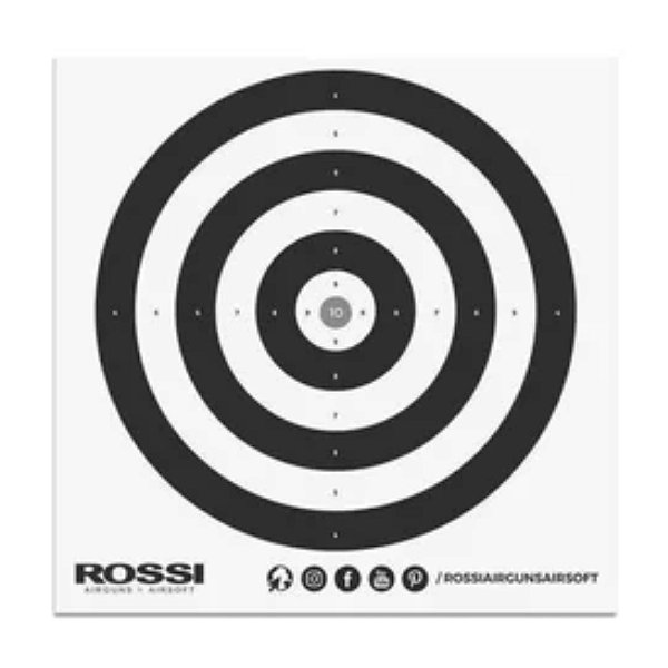 Alvo Rossi Precisão 14X14 - 5Un
