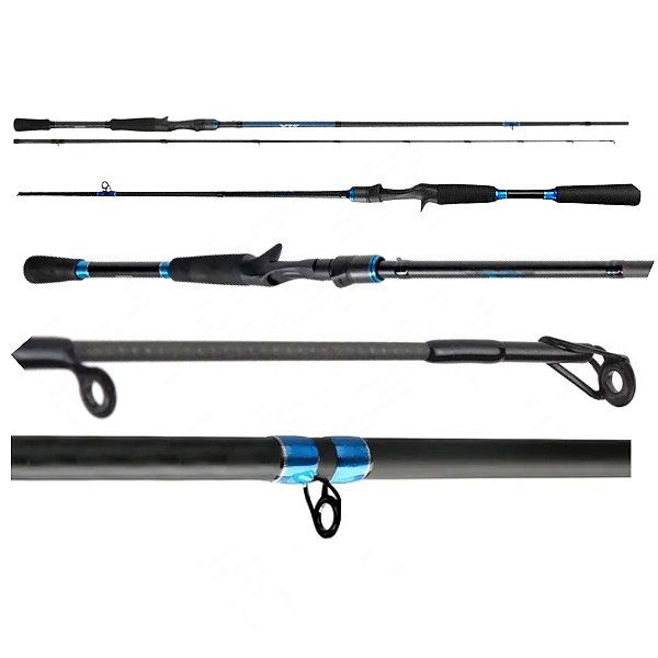 Vara Shimano SLX Casting 10 15Lbs 7 0 (2,13m) - Carretilha