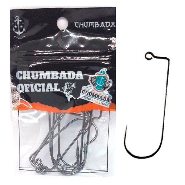 Anzol Chumbada Oficial 90° - 10 und