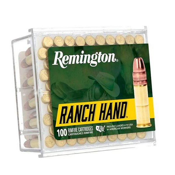 Municao Remington .22 LR Ranch Hand - 38gr PHP - UN