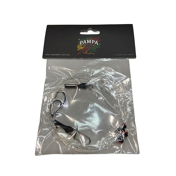 Chicote Surfcasting PAMPA 0,60mm -1,20m - 02 Anzóis